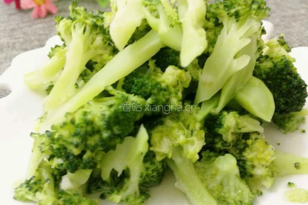 素炒西兰花的做法图解6