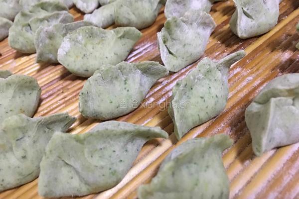 菠菜面蒸饺的做法图解5