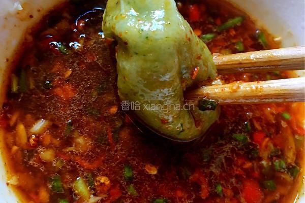 菠菜面蒸饺的做法图解9