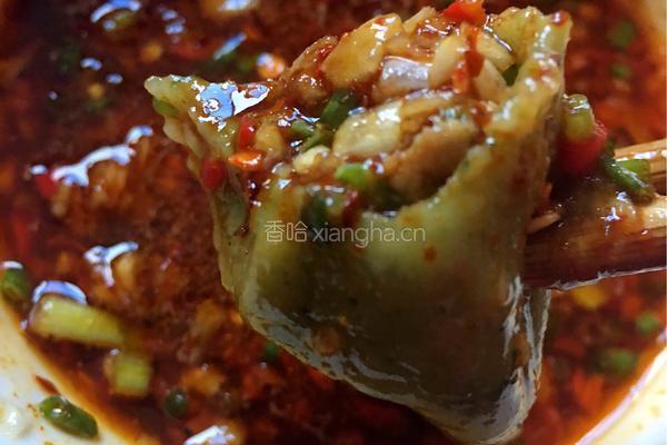 菠菜面蒸饺的做法图解10