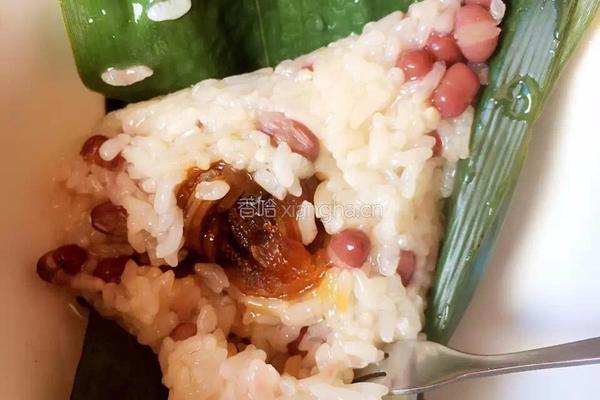 红豆蜜枣粽子
