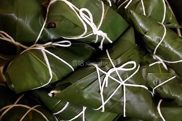 红豆蜜枣粽子的做法图解5