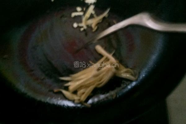 葱炒虾的做法图解3