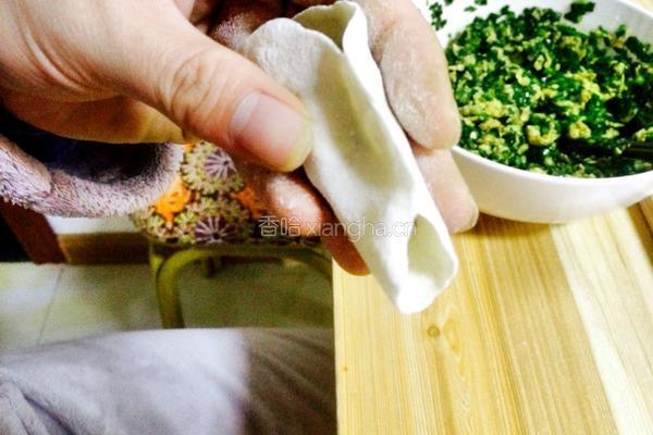 素馅饺子的做法图解7