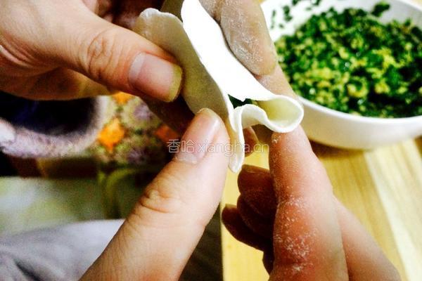 素馅饺子的做法图解8
