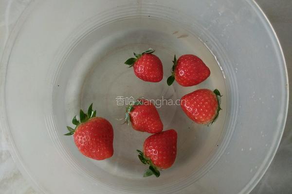 椰香水果小圆子的做法图解1