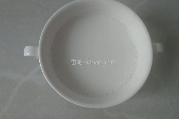 椰香水果小圆子的做法图解4