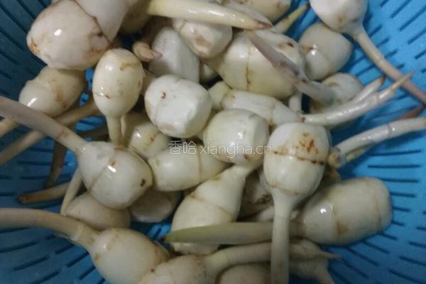 糖醋茨菇的做法图解1