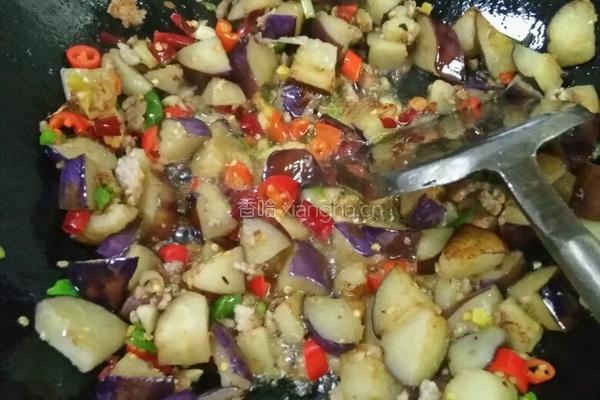 茄子肉沫的做法图解9