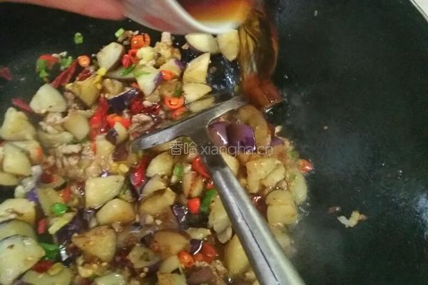 茄子肉沫的做法图解10