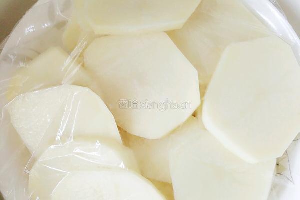 柚子土豆泥的做法图解3