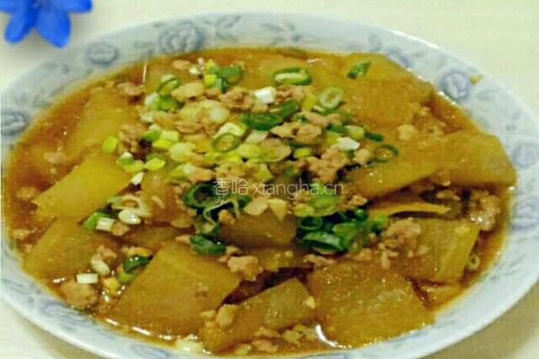 冬瓜焖肉碎的做法图解6