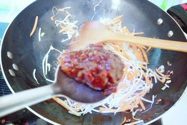 炒米皮的做法图解6