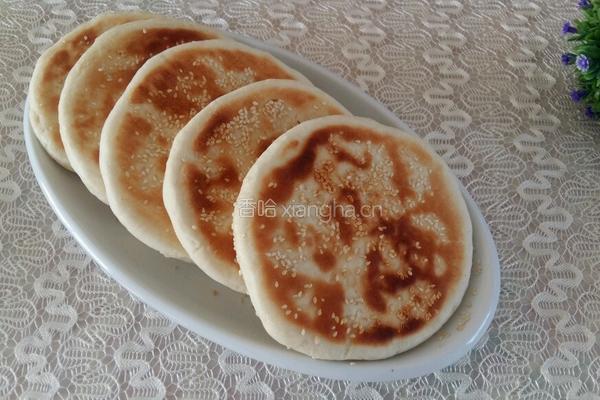 椰香芝麻饼(发面版)