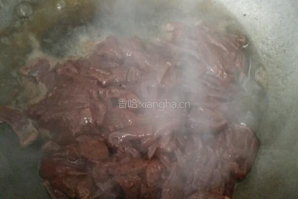 蒸猪肝的做法图解2