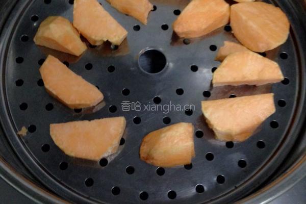 红薯小饼的做法图解1