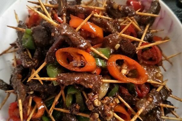 牙签牛肉的做法图解4