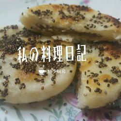 芝麻板栗饼的做法[图]