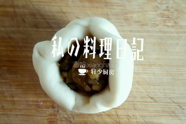芝麻板栗饼的做法图解7