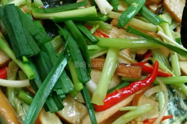 炒攸县香干的做法图解7