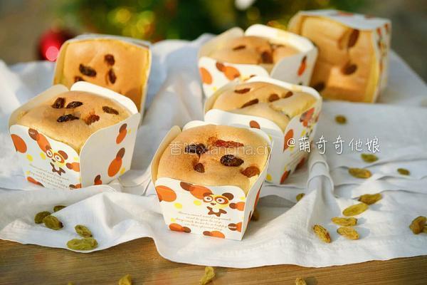 葡萄干纸杯戚风蛋糕的做法图解16