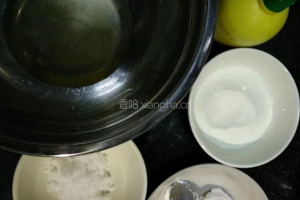 酸奶奶酪溶豆的做法图解1