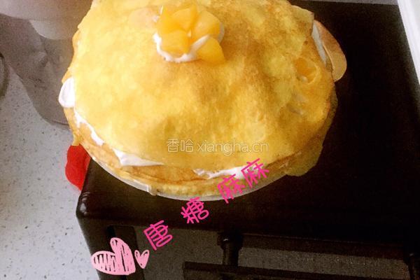 黄桃千层的做法图解11