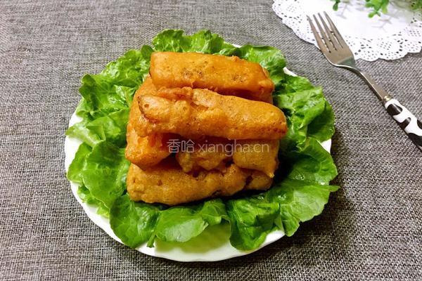 椒盐南瓜条的做法图解9