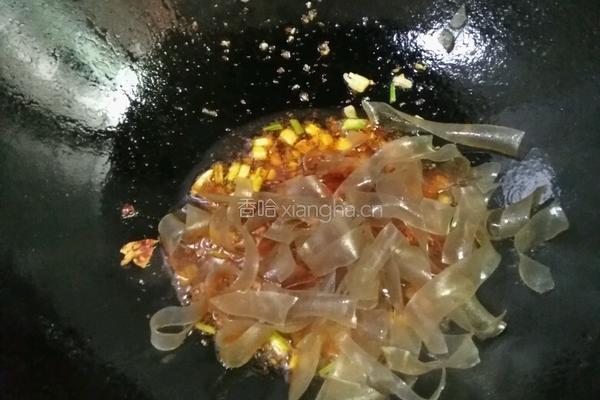土豆薯粉皮汤的做法图解5