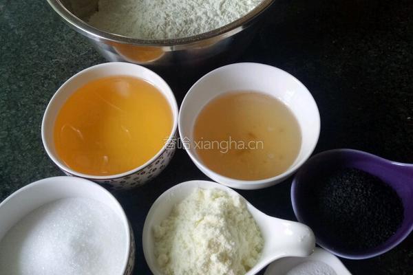 芝麻酥饼的做法图解3