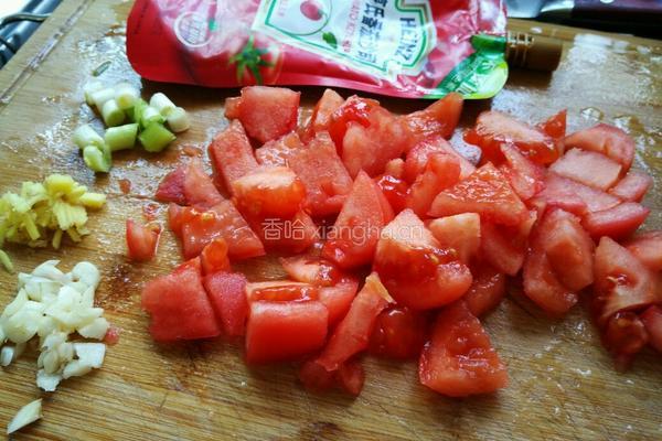 茄汁花菜的做法图解2