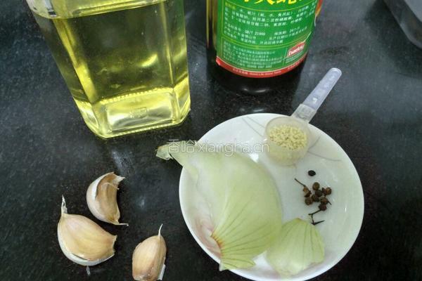 蚝油炒三样的做法图解2