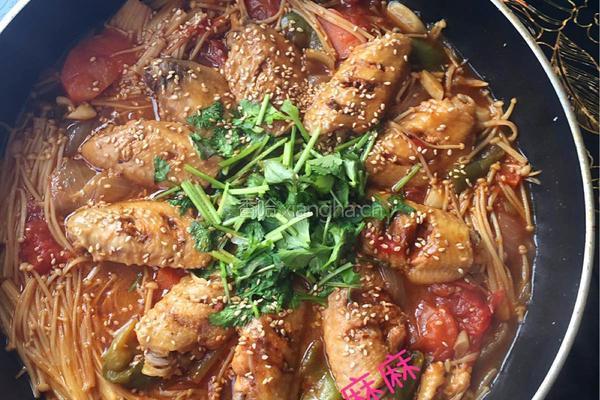 三汁焖鸡翅