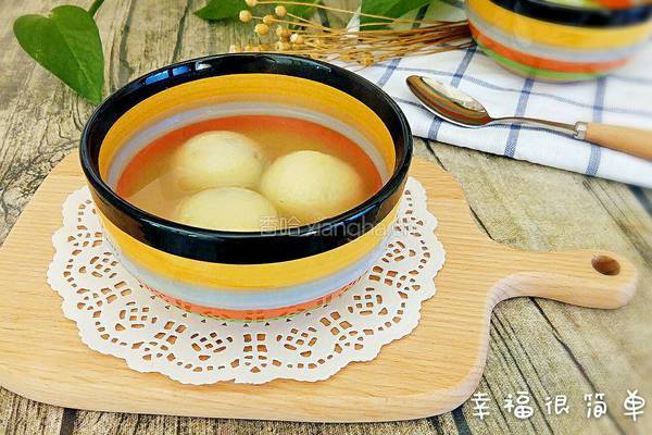 红薯豆沙馅汤圆的做法图解9