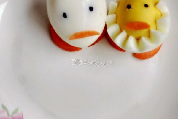 小鸡和小鸡麻麻拼盘的做法图解5