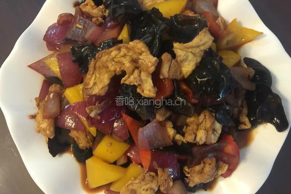 洋葱木耳炒鸡蛋的做法图解10