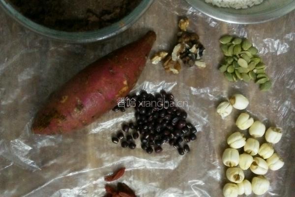 甜八宝饭的做法图解1