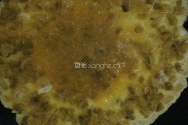 榨菜煎蛋的做法图解6
