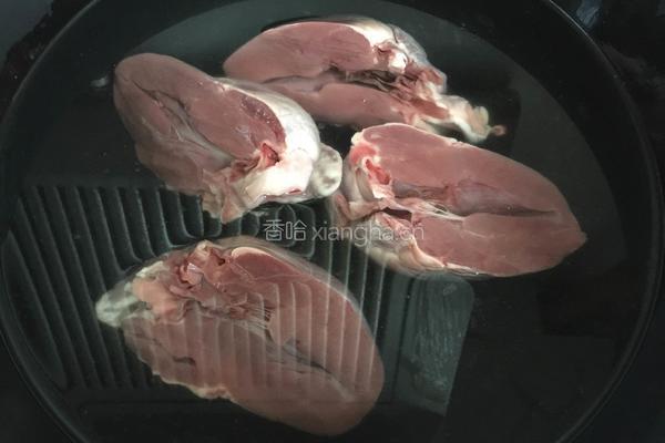 卤猪心的做法图解2