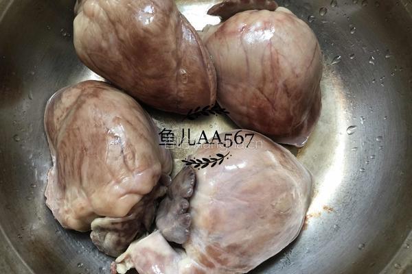 卤猪心的做法图解4