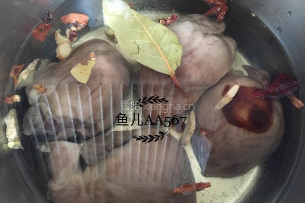 卤猪心的做法图解5