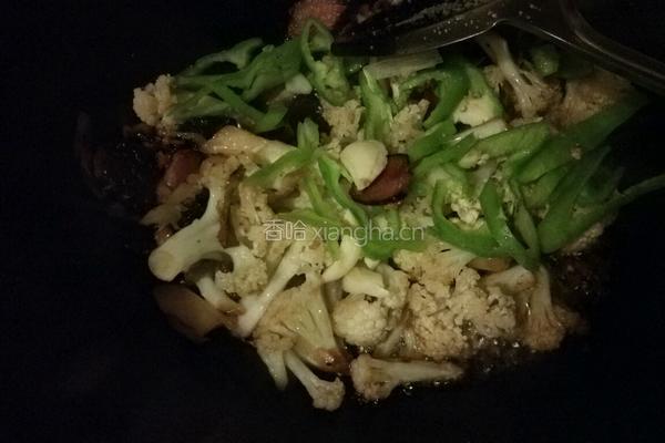 腊肉花菜的做法图解7