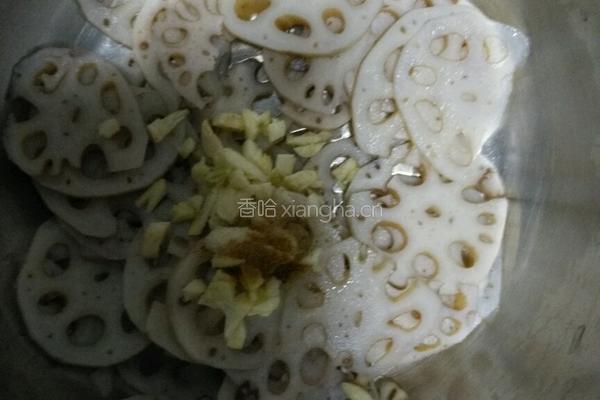 凉拌莲菜的做法图解6