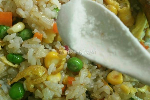 什锦炒饭的做法图解9