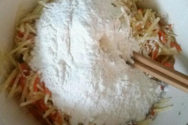 香煎土豆丝饼的做法图解5