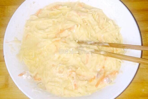 香煎土豆丝饼的做法图解6