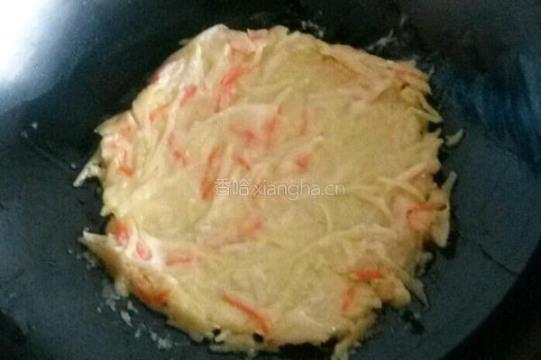 香煎土豆丝饼的做法图解9