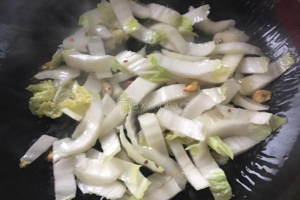 清炒娃娃菜的做法图解4