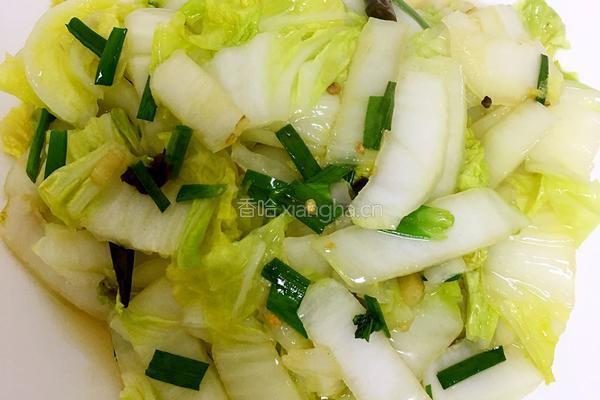 清炒娃娃菜的做法图解7