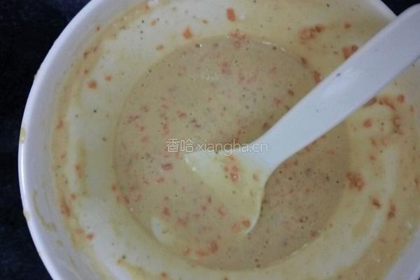 胡萝卜煎饼的做法图解4